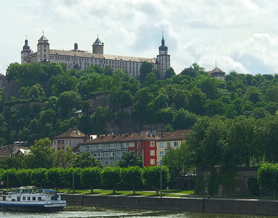A cidade barroca de Würzburg